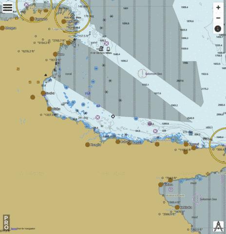 Solomon Sea - Jabbering Reef to Cape Nelson Marine Chart - Nautical Charts App