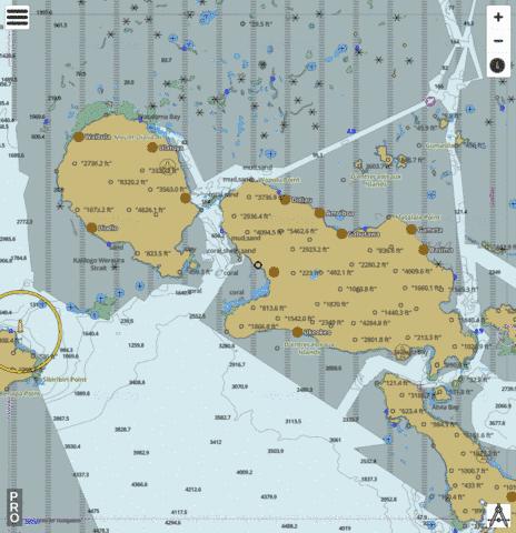 Solomon Sea - Normanby Island to Goodenough Island Marine Chart - Nautical Charts App