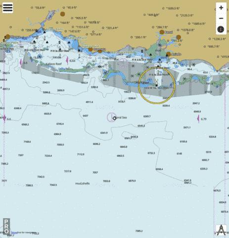 Coral Sea - Aroma Passage to Table Bay Marine Chart - Nautical Charts App
