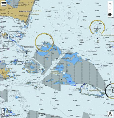 Solomon Sea - Panabwal Group to Goschen Strait Marine Chart - Nautical Charts App