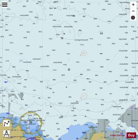Australia - Northern Territory - Approaches to Milingimbi Inlet and Maningrida Marine Chart - Nautical Charts App