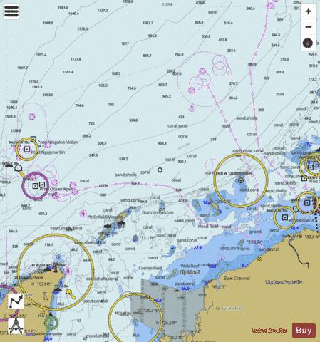 Australia - Western Australia - Thevenard Island to North West Cape Marine Chart - Nautical Charts App
