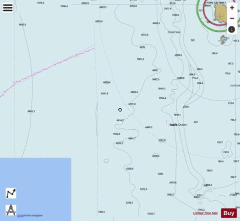Approaches to Norfolk Island - Approaches to Norfolk Island - South West Marine Chart - Nautical Charts App