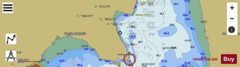 South Australia - Spencer Gulf - Port Bonython to Port Augusta Marine Chart - Nautical Charts App