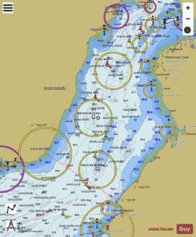 South Australia - Whyalla to Wallaroo Bay Marine Chart - Nautical Charts App