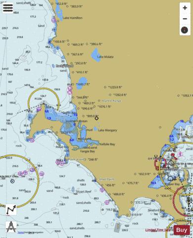 Australia - South Australia - Coffin Bay to Sleaford Bay Marine Chart - Nautical Charts App