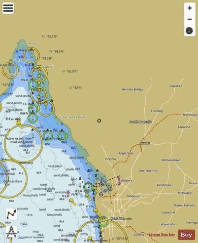 Australia - South Australia - Gulf St Vincent - Approaches to Port Adelaide Marine Chart - Nautical Charts App