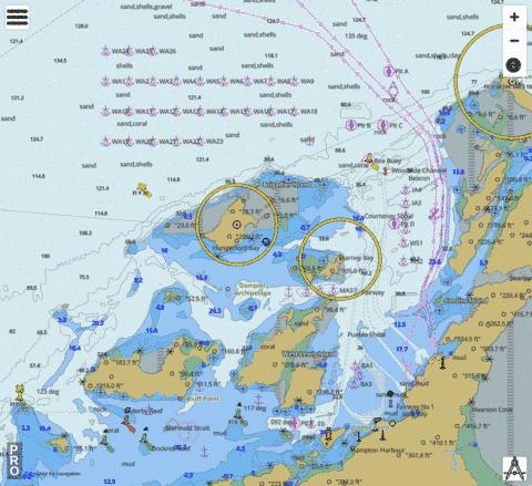 Australia - Western Australia - Dampier Marine Chart - Nautical Charts App