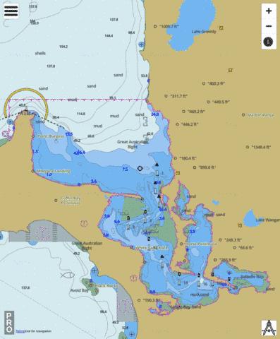 South Australia - Coffin Bay Marine Chart - Nautical Charts App