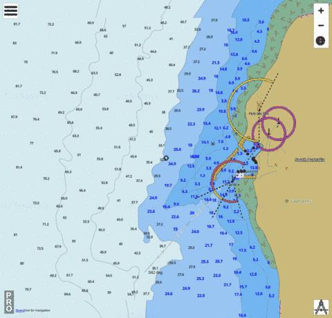 South Australia - Gulf St Vincent - Cape Jervis Marine Chart - Nautical Charts App