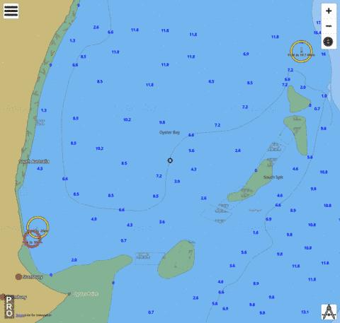 South Australia - Gulf St Vincent - Oyster Bay Marine Chart - Nautical Charts App