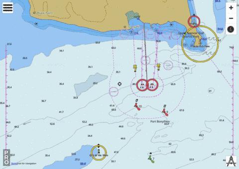 Australia - South Australia - Spencer Gulf - Port Bonython Marine Chart - Nautical Charts App