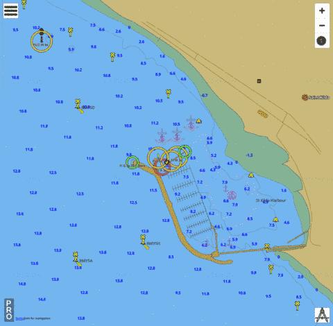 Port Phillip - St Kilda Harbour Marine Chart - Nautical Charts App