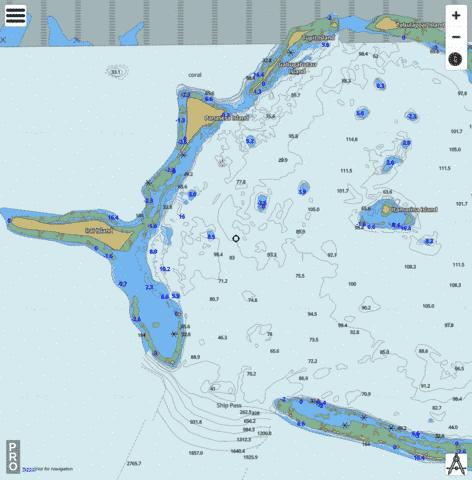 Papua New Guinea - Louisiade Archipelago - Conflict Group Marine Chart - Nautical Charts App