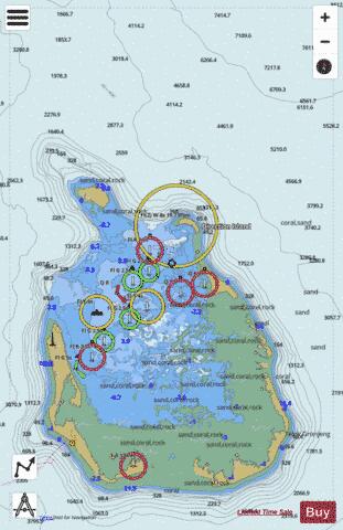 Australia - Indian Ocean - Cocos (Keeling) Islands - South Keeling Islands Marine Chart - Nautical Charts App