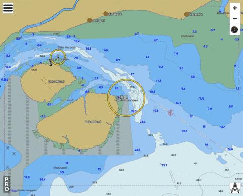 Papua New Guinea - South Coast - Daru and Approaches Marine Chart - Nautical Charts App