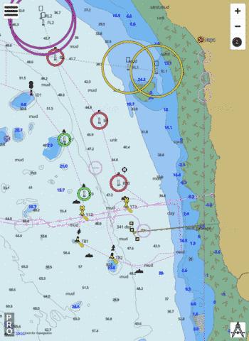 Papua New Guinea - South Coast - Caution Bay Marine Chart - Nautical Charts App