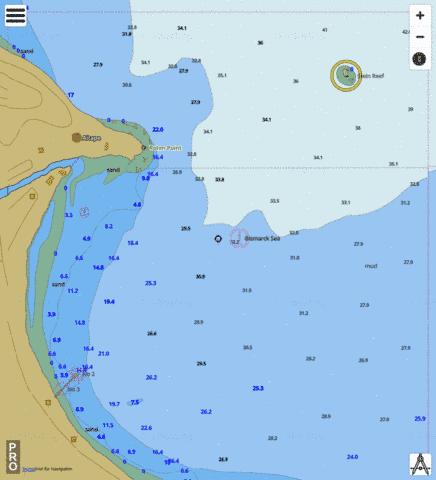 Papua New Guinea - North Coast - Aitape Marine Chart - Nautical Charts App