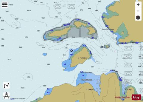 Australia - Western Australia - North Coast - Kuri Bay Marine Chart - Nautical Charts App