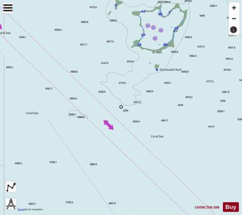 Papua New Guinea - Coral Sea - Cell 03 Marine Chart - Nautical Charts App