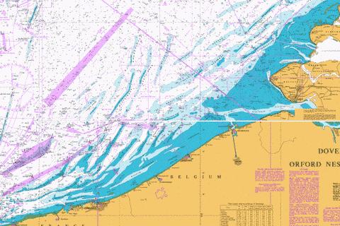 Dunkerque to Vlissingen Marine Chart - Nautical Charts App