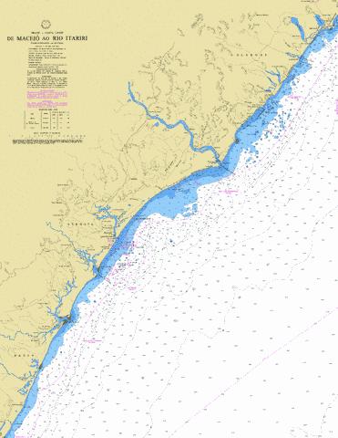 DE MACEIO AO RIO ITARIRI Marine Chart - Nautical Charts App