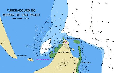FUNDEADOURO DO MORRO DE SAO PAULO Marine Chart - Nautical Charts App