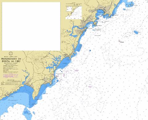 PROXIMIDADES DA PONTA DO UBU Marine Chart - Nautical Charts App