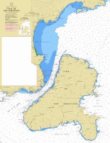 CANAL DE SAO SEBASTIAO Marine Chart - Nautical Charts App