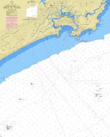 PROXIMIDADE DO PORTO DE SANTOS Marine Chart - Nautical Charts App