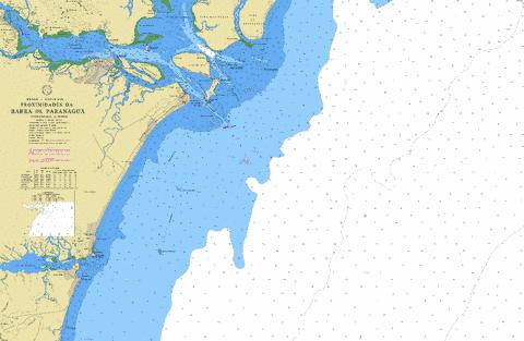 PROXIMIDADES DA BARRA DE PARANAGUA Marine Chart - Nautical Charts App