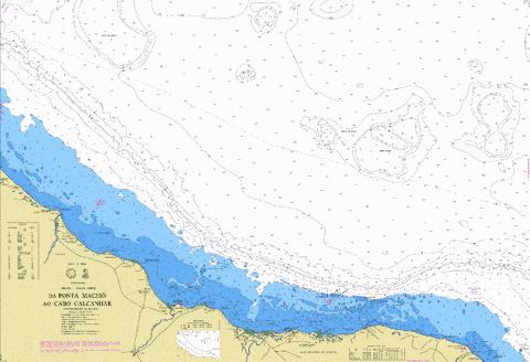 DA PONTA MACEIO AO CABO CALCANHAR Marine Chart - Nautical Charts App