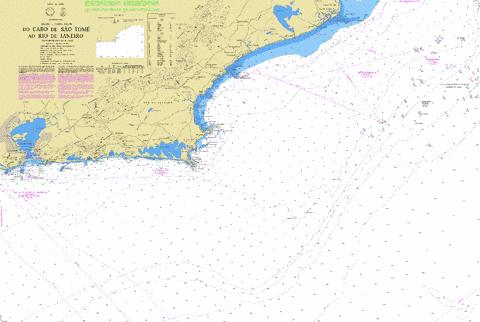 DO CABO DE SAO TOME AO RIO DE JANEIRO Marine Chart - Nautical Charts App