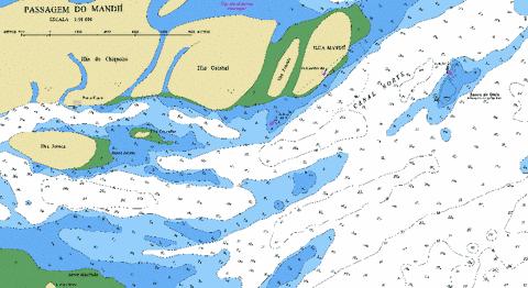 PASSAGEM DO MANDII Marine Chart - Nautical Charts App