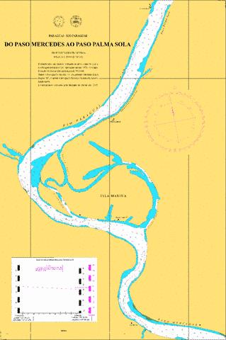 DO PASO MERCEDES AO PASO PALMA SOLA Marine Chart - Nautical Charts App