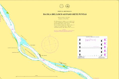 DA ISLA DEL LOCO AO PASO SIETE PUNTAS Marine Chart - Nautical Charts App