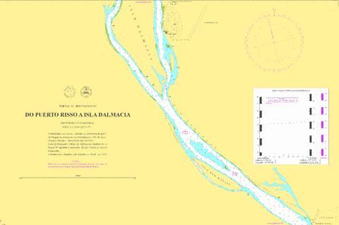 DO PUERTO RISSO A ISLA DALMACIA Marine Chart - Nautical Charts App