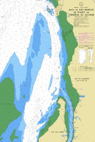 BAIA DE SAO MARCOS DE ITAQUI AO TERMINAL DA ALUMAR Marine Chart - Nautical Charts App