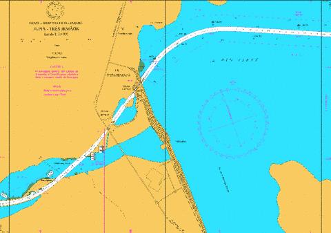 JUPIA - TRES IRMAOS Marine Chart - Nautical Charts App