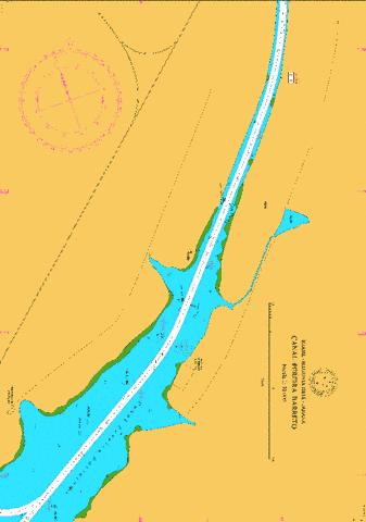 CANAL  PEREIRA  BARRETO 2 Marine Chart - Nautical Charts App