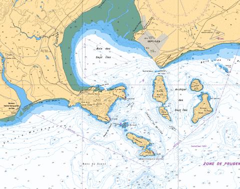 BAIE DES SEPT ILES Marine Chart - Nautical Charts App