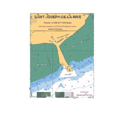 SAINT-JOSEPH-DE-LA-RIVE Marine Chart - Nautical Charts App