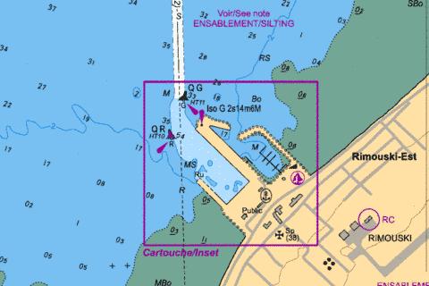 PORT DE RIMOUSKI Marine Chart - Nautical Charts App
