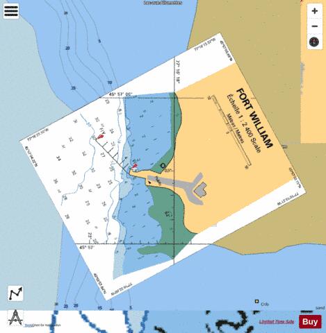 FORT WILLIAM Marine Chart - Nautical Charts App