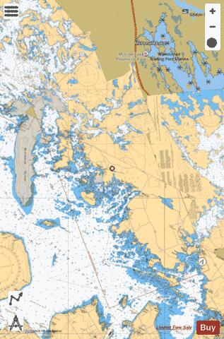 PORT SEVERN TO/� TOMAHAWK ISLAND Marine Chart - Nautical Charts App