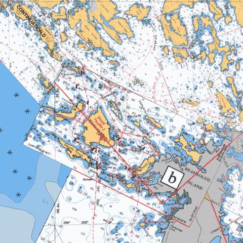 PORT SEVERN TO/A PENETANG HARBOUR CONTINUATION A Marine Chart - Nautical Charts App