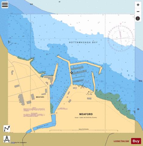 MEAFORD Marine Chart - Nautical Charts App
