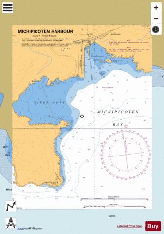 MICHIPICOTEN HARBOUR Marine Chart - Nautical Charts App