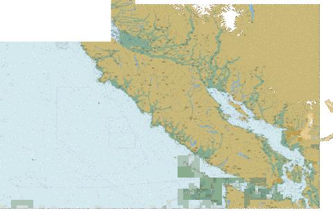 Vancouver Island\Ile de Vancouver, Juan de Fuca Strait to\a Queen Charlotte Soun Marine Chart - Nautical Charts App