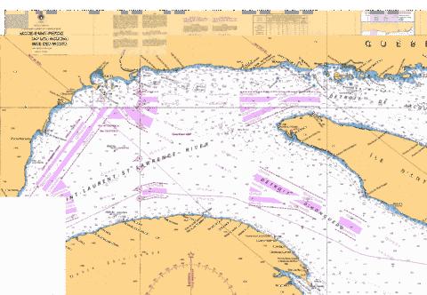 Havre-Saint-Pierre et\and Cap des Rosiers a\to Pointe des Monts Marine Chart - Nautical Charts App